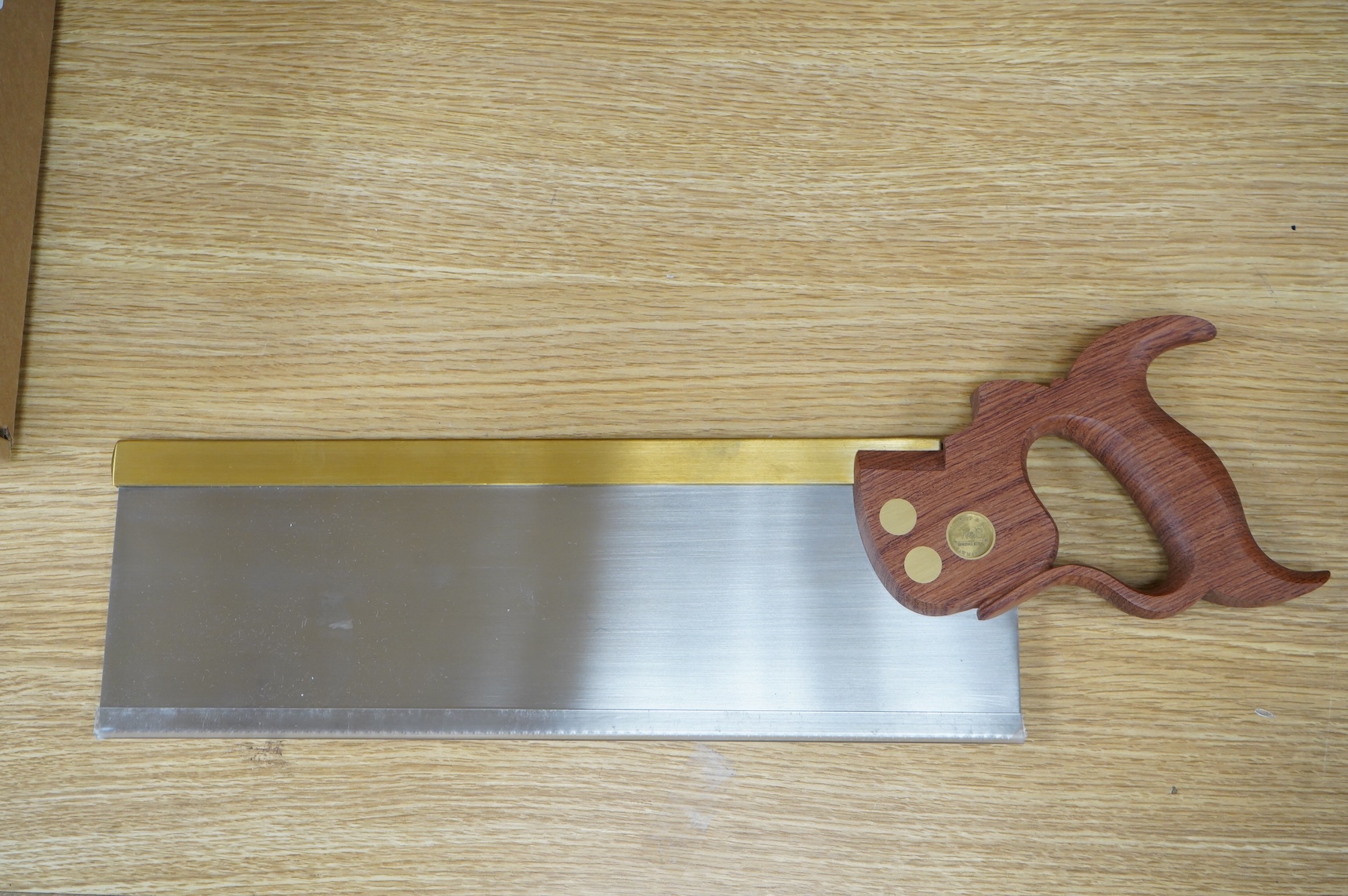 A boxed U.S. Wenzloff & Sons handmade large tenon saw (33T0866)